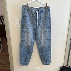 Women’s American Eagle Denim Cargo Pants
